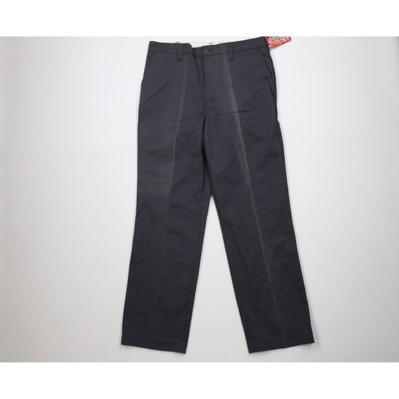 Deadstock Vintage Y2K 2000 Dickies Mens 33x30 Workwear Mechanic Pants Gray - Picture 1 of 16